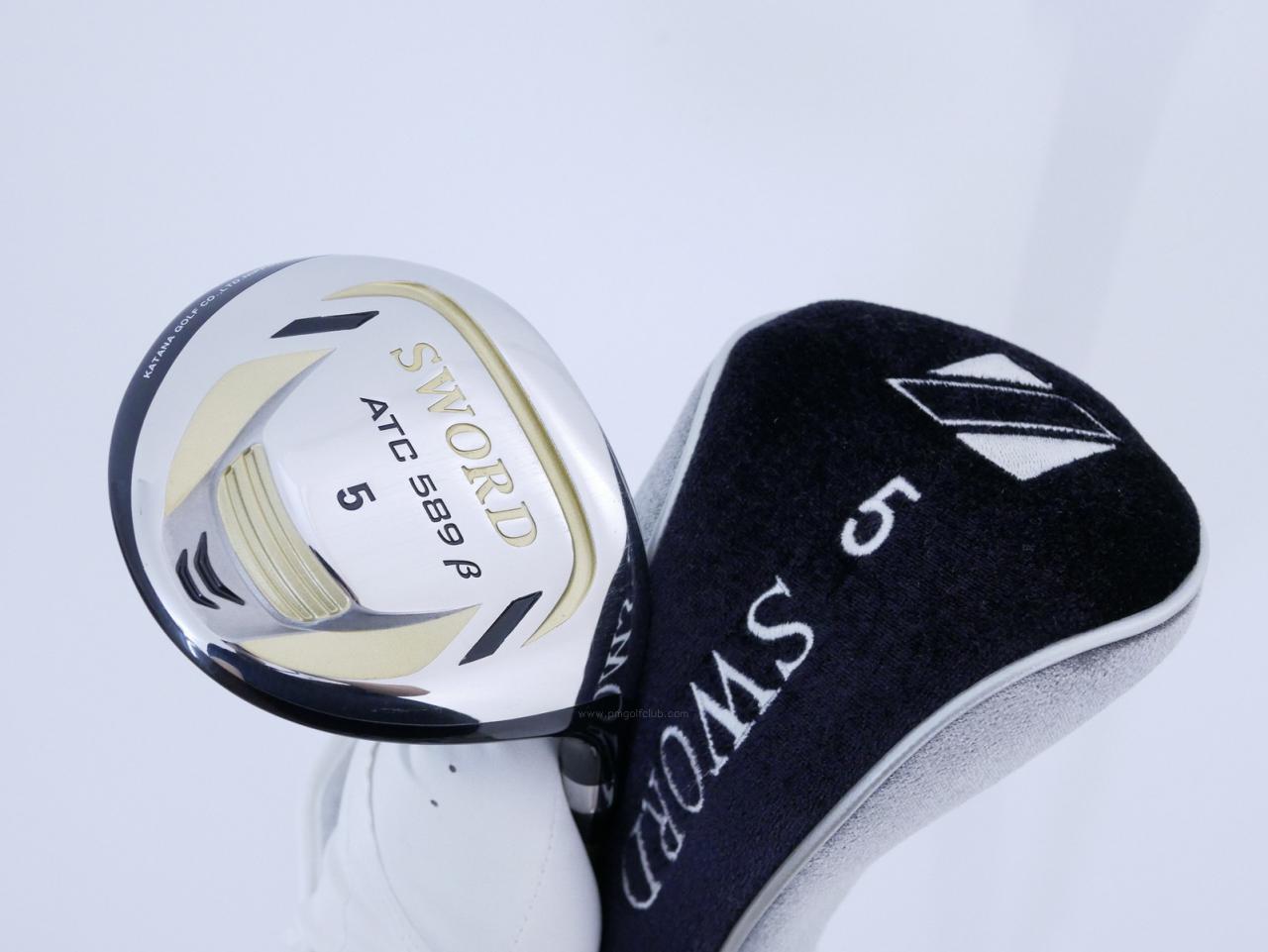 Fairway Wood : Katana : หัวไม้ 5 Katana Sword ATC-589b (ปี 2017) Loft 20 ก้าน Fujikura Speeder 589b Flex R
