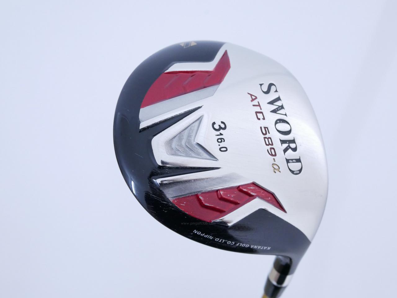Fairway Wood : Katana : หัวไม้ 3 Katana Sword ATC-589a (ปี 2015) Loft 16 ก้าน Speeder 589 Flex R