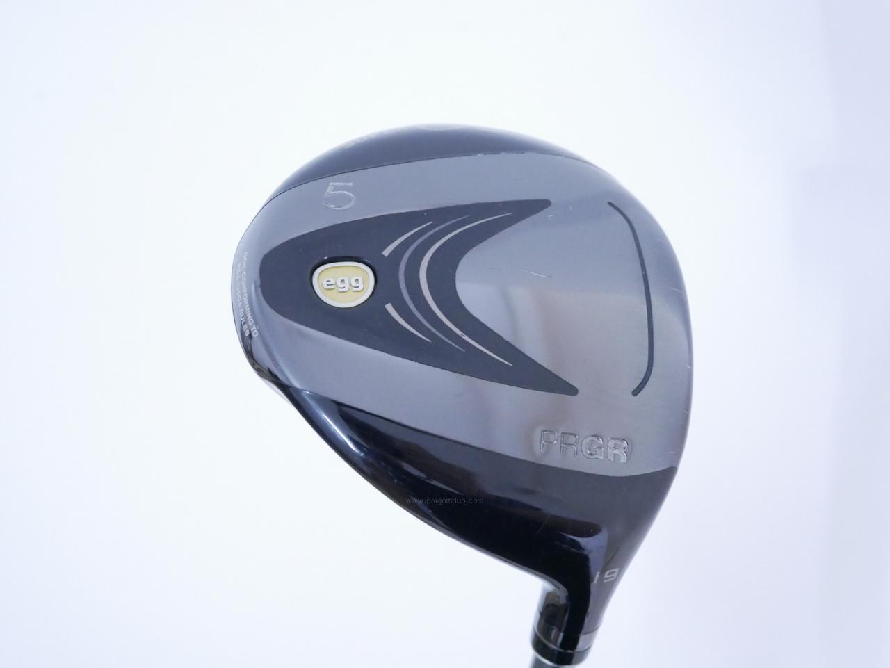 Fairway Wood : PRGR : หัวไม้ 5 PRGR Super Egg (รุ่นปี 2023 หน้าเด้งเกินกฏ COR 0.84 หายากมาก) Loft 19 ก้าน M-37 Flex R