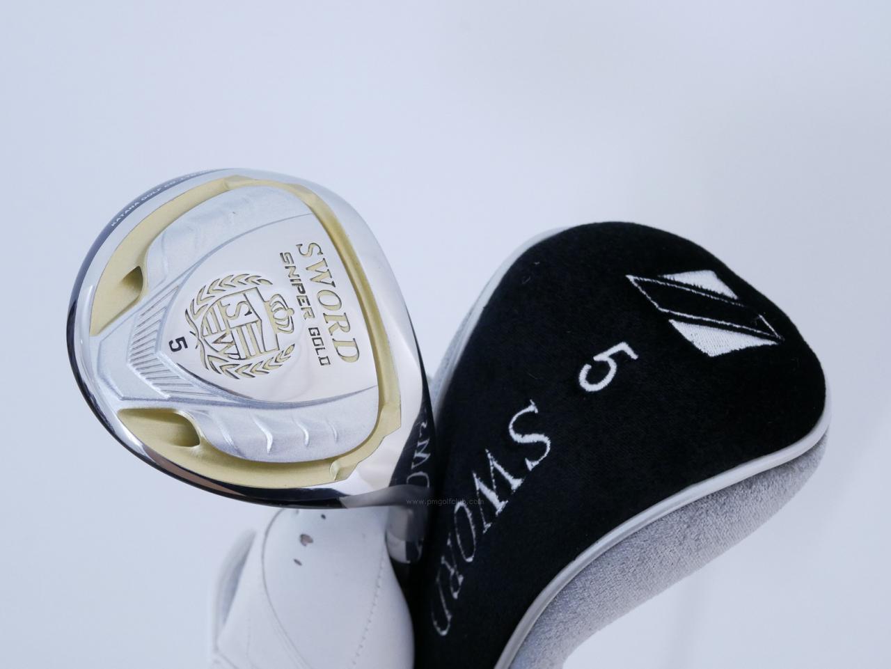 Fairway Wood : Katana : หัวไม้ 5 Katana Sword Sniper Gold (ปี 2016) Loft 20 ก้านกราไฟต์ Fujikura Speeder 556 Flex R
