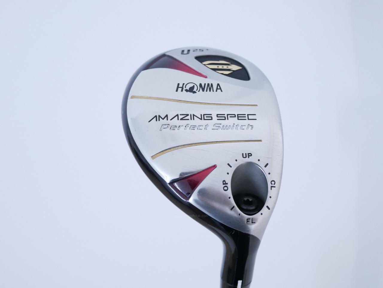Fairway Wood : Honma : **ก้าน 3 ดาว** ไม้กระเทย Honma Amazing Spec PerfectSwitch Loft 25 ก้าน ARMRQ 6 FLex R (3 ดาว)