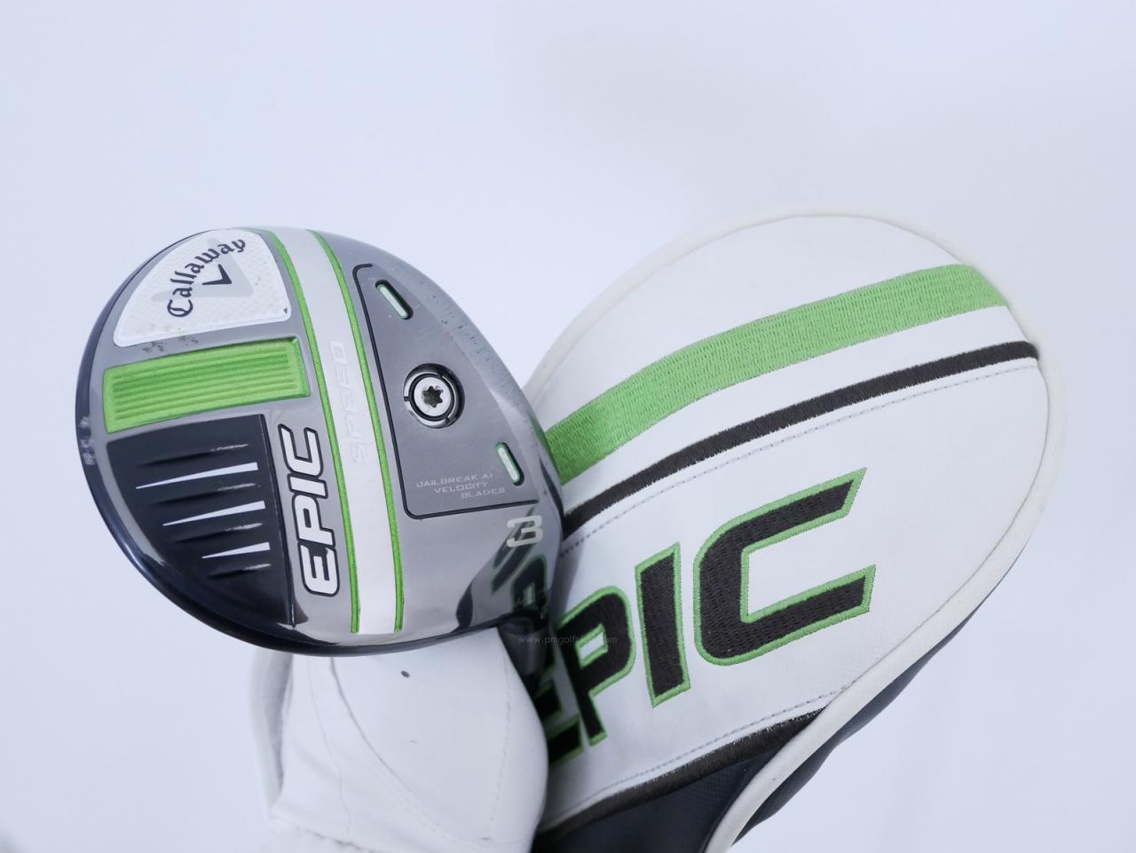 Fairway Wood : callaway : หัวไม้ 3 Callaway EPIC Speed (รุ่นปี 2021) Loft 15 ก้าน Mitsubishi Diamana 50 Flex S