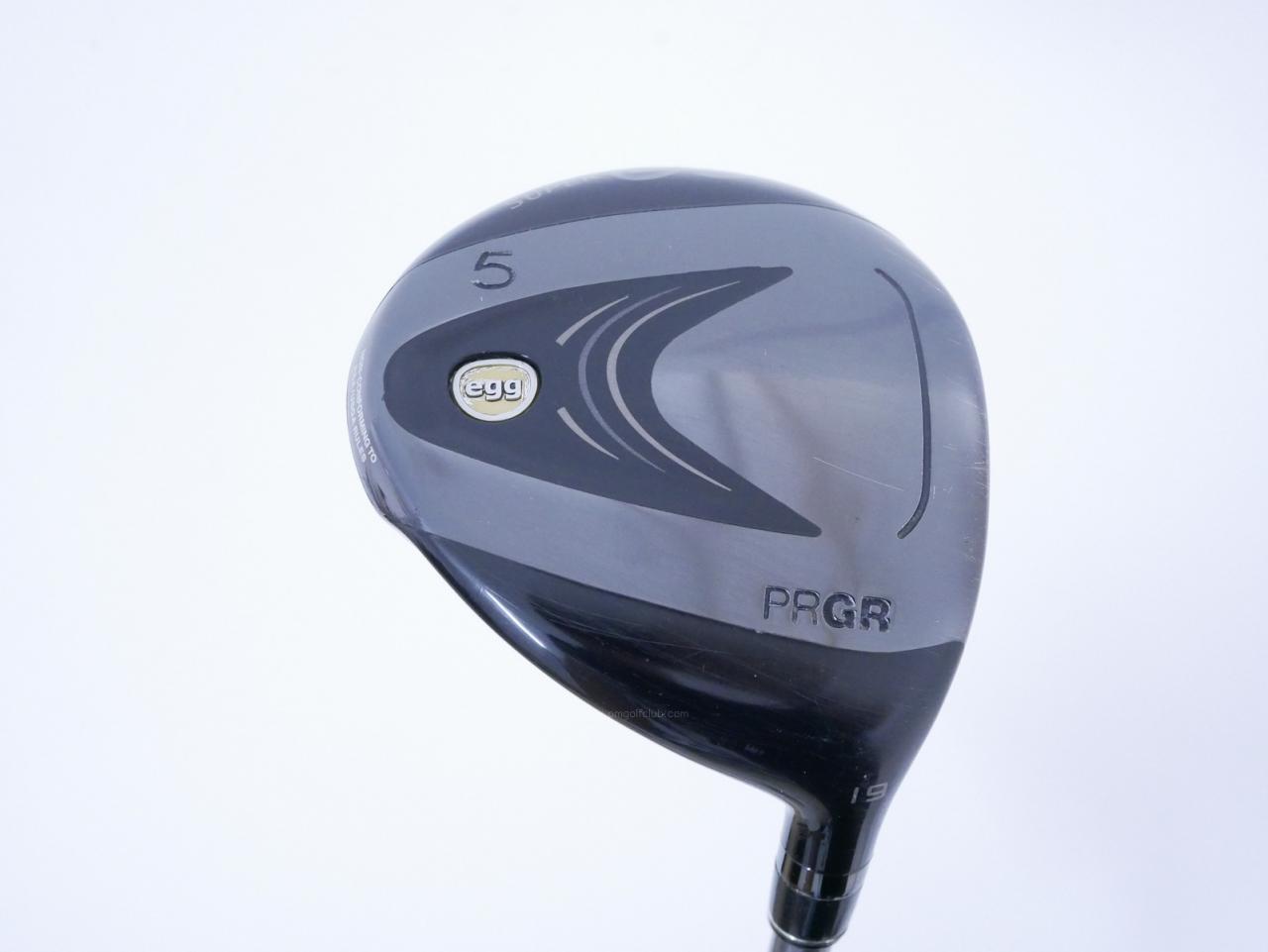 Fairway Wood : PRGR : หัวไม้ 5 PRGR Super Egg (รุ่นปี 2023 หน้าเด้งเกินกฏ COR 0.84 หายากมาก) Loft 19 ก้าน M-40 Flex SR
