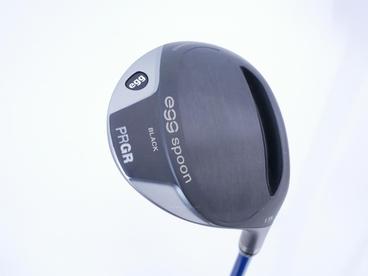Fairway Wood : PRGR : หัวไม้ 3 PRGR Egg Spoon BLACK (ปี 2022) Loft 15 ก้าน Fujikura Speeder NX 60 Flex S