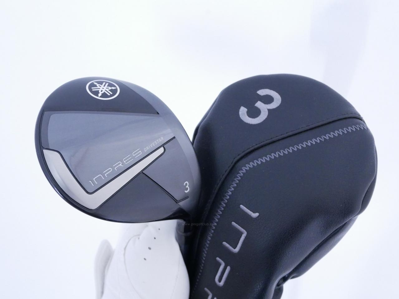 Fairway Wood : Yamaha : หัวไม้ 3 Yamaha Inpres DriveStar (รุ่นล่าสุด ปี 2025 ตีไกลมากๆ) Loft 15 ก้าน Fujikura Speeder NX M425f Flex SR