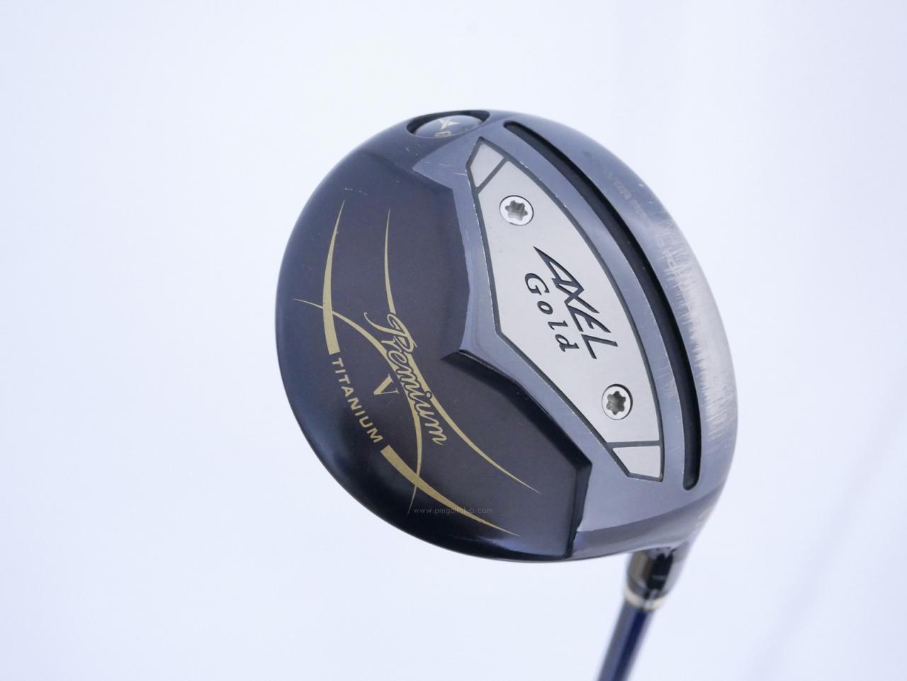 Fairway Wood : Tsuruya : หัวไม้ 3 Tsuruya AXEL Gold Premium 5 (รุ่นปี 2023 ตัวท๊อป เด้งเกินกฏ ของใหม่ 2 หมื่นกว่า) Loft 15 ก้าน Fujikura Ventus TR 5 Flex R