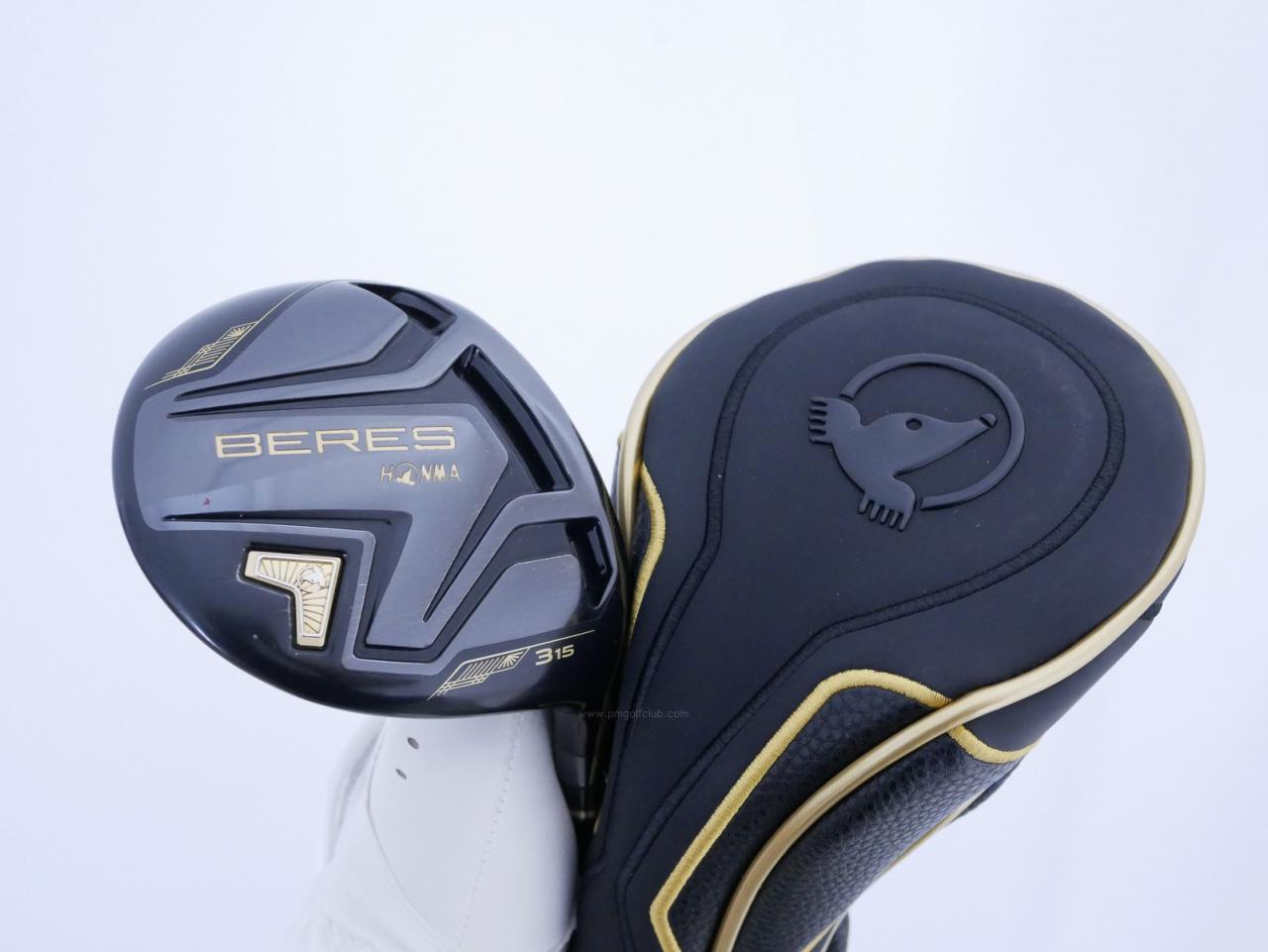 Fairway Wood : Honma : หัวไม้ 3 Honma Beres Black (รุ่นปี 2023) Loft 15 ก้าน Honma ARMRQ MX Flex R2