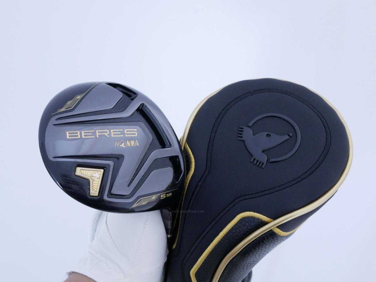 Fairway Wood : Honma : หัวไม้ 5 Honma Beres Black (รุ่นปี 2023) Loft 18 ก้าน Honma ARMRQ MX Flex R2