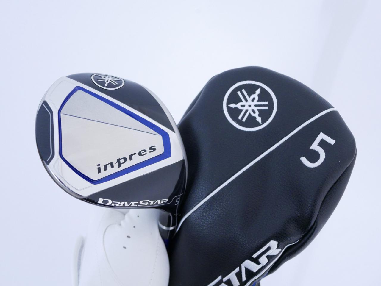 Fairway Wood : Yamaha : หัวไม้ 5 Yamaha Inpres DriveStar (รุ่นปี 2023 ตีไกลมากๆ) Loft 17 ก้าน Fujikura Speeder NX M423f Flex R