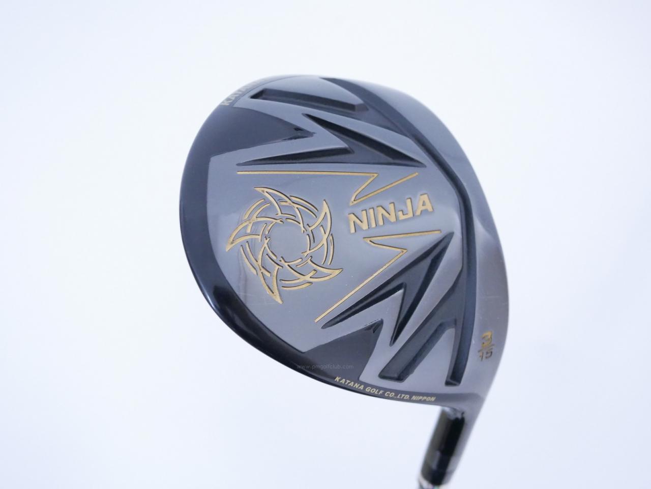 Fairway Wood : Katana : หัวไม้ 3 Katana NINJA FW 2020 (ตัวท๊อป ออกปี 2020) Loft 15 ก้าน Fujikura Speeder 378 Evolution Flex SR