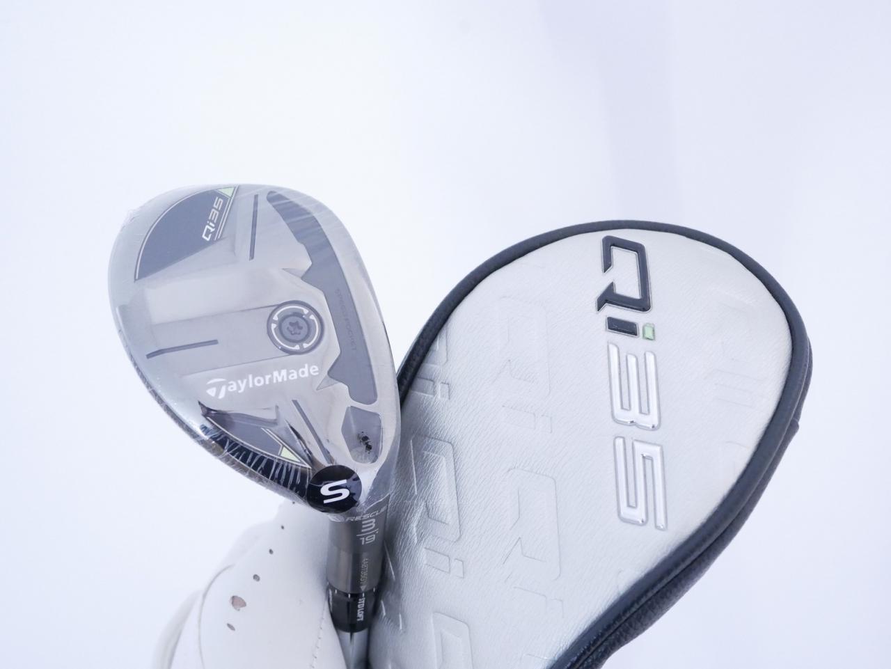 Fairway Wood : Taylormade : **ของใหม่ ยังไม่แกะพลาสติก** ไม้กระเทย Taylormade Qi35 Rescue (ออกปี 2025) Loft 19 ก้านเหล็ก NS Pro 910GH Flex S