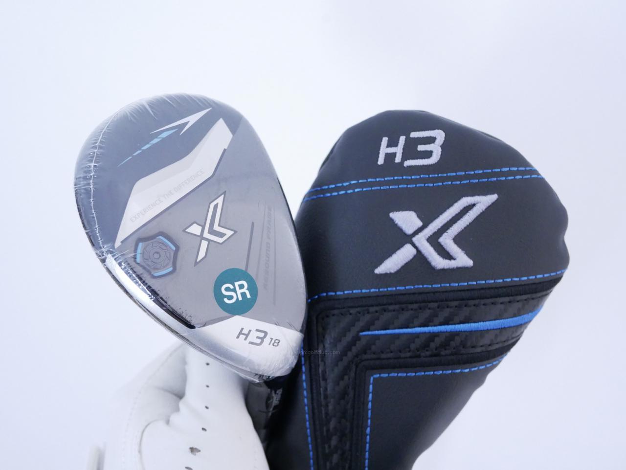 Fairway Wood : xxio : **ของใหม่ ยังไม่แกะพลาสติก** ไม้กระเทย XXIO X (รุ่นล่าสุด ปี 2024) Loft 18 ก้าน Miyazaki AX-3 Flex SR