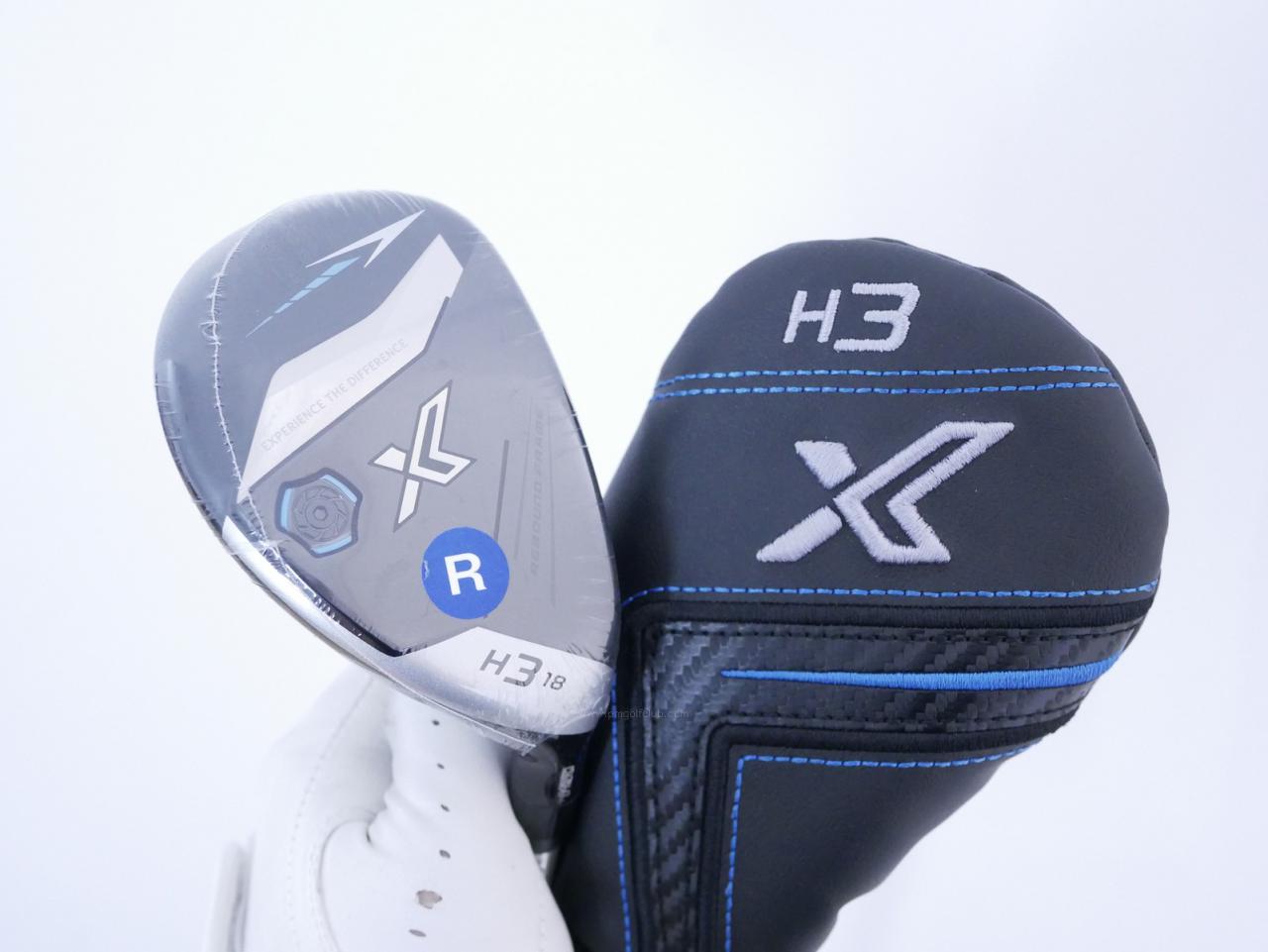 Fairway Wood : xxio : **ของใหม่ ยังไม่แกะพลาสติก** ไม้กระเทย XXIO X (รุ่นล่าสุด ปี 2024) Loft 18 ก้าน Miyazaki AX-3 Flex R
