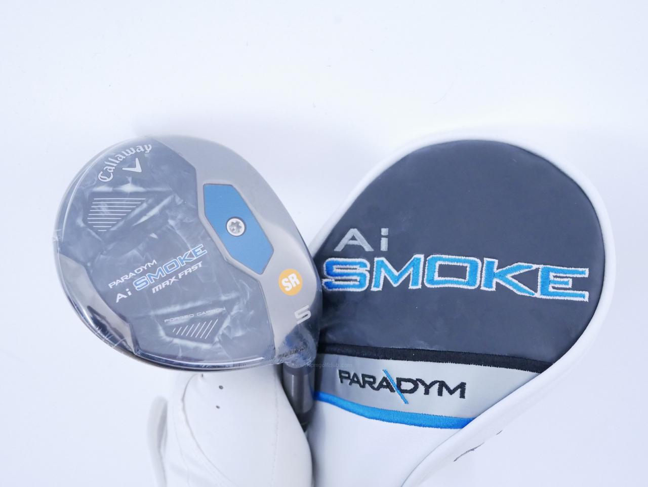 Fairway Wood : callaway : **ของใหม่ ยังไม่แกะพลาสติก** หัวไม้ 5 Callaway Paradym AI Smoke MAX FAST (ออกปี 2024 Japan Spec.) Loft 19 ก้าน Mitsubishi TENSEI 40 Flex SR