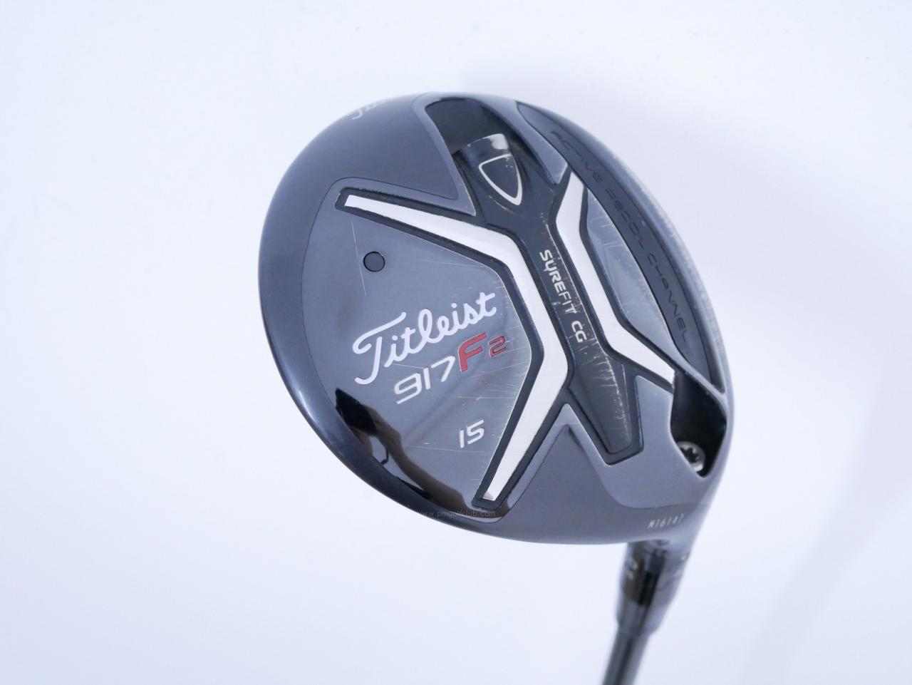 Fairway Wood : Titleist : **มีบุบ** หัวไม้ 3 Titleist 917F2 Loft 15 ก้าน Mitsubishi Diamana 70 Flex R