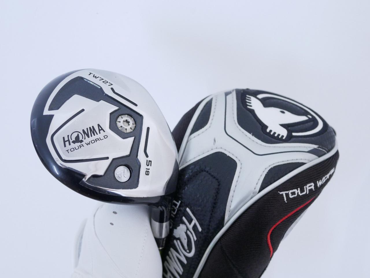 Fairway Wood : Honma : หัวไม้ 5 Honma Tour World TW727 Loft 18 ก้าน Honma Vizard YA75 Flex S
