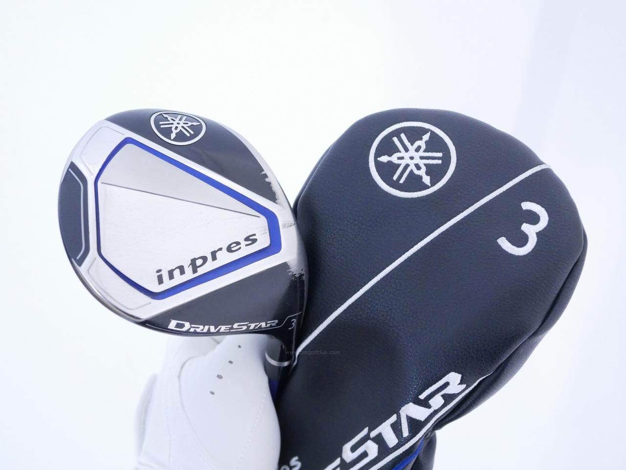 Fairway Wood : Yamaha : หัวไม้ 3 Yamaha Inpres DriveStar (รุ่นปี 2023 ตีไกลมากๆ) Loft 15 ก้าน Fujikura Speeder NX M423f Flex R