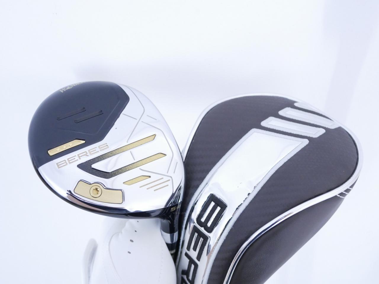 Fairway Wood : Honma : **ก้าน 3 ดาว** หัวไม้ 5 Honma Beres 09 (รุ่นล่าสุด ออกปี 2024) Loft 18 ก้าน Honma ARMRQ FX Flex S (3 ดาว)
