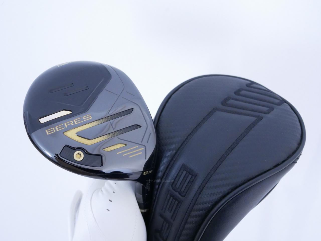 Fairway Wood : Honma :  หัวไม้ 5 Honma Beres 09 Black (รุ่นล่าสุด ออกปี 2024) Loft 18 ก้าน Honma ARMRQ FX Black Flex S