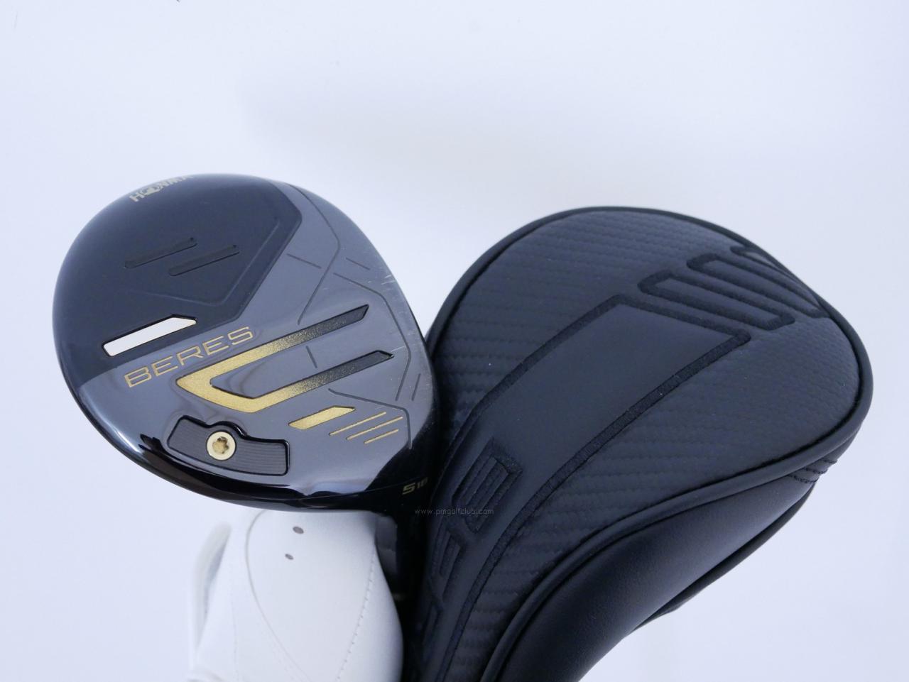 Fairway Wood : Honma :  หัวไม้ 5 Honma Beres 09 Black (รุ่นล่าสุด ออกปี 2024) Loft 18 ก้าน Honma ARMRQ FX Black Flex S