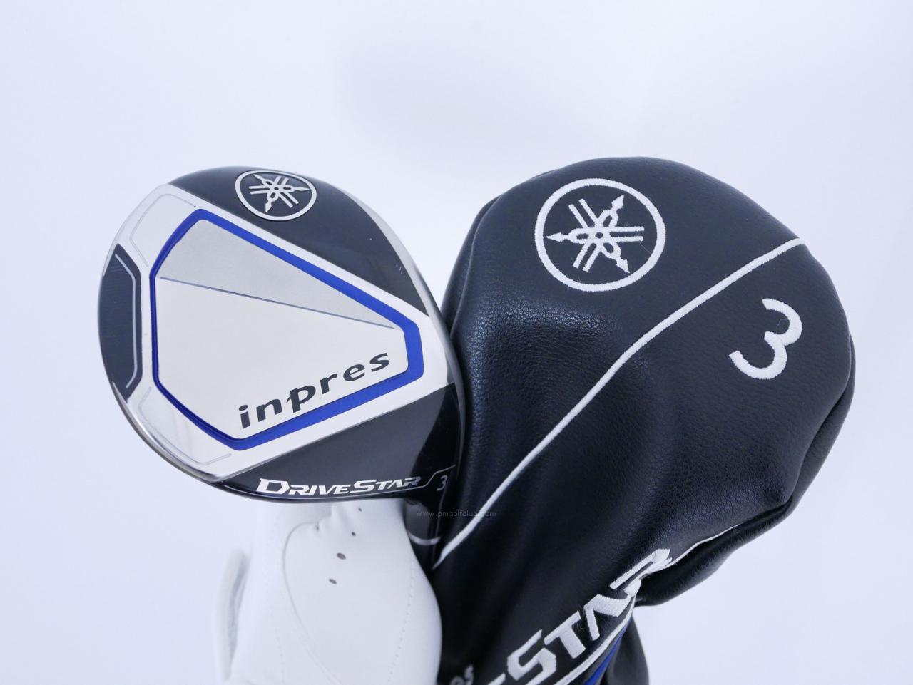 Fairway Wood : Yamaha : หัวไม้ 3 Yamaha Inpres DriveStar (รุ่นปี 2023 ตีไกลมากๆ) Loft 15 ก้าน Fujikura Speeder NX M423f Flex S