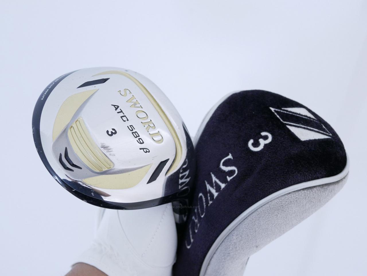Fairway Wood : Katana : หัวไม้ 3 Katana Sword ATC-589b (ปี 2017) Loft 16 ก้าน Fujikura Speeder 589b Flex R
