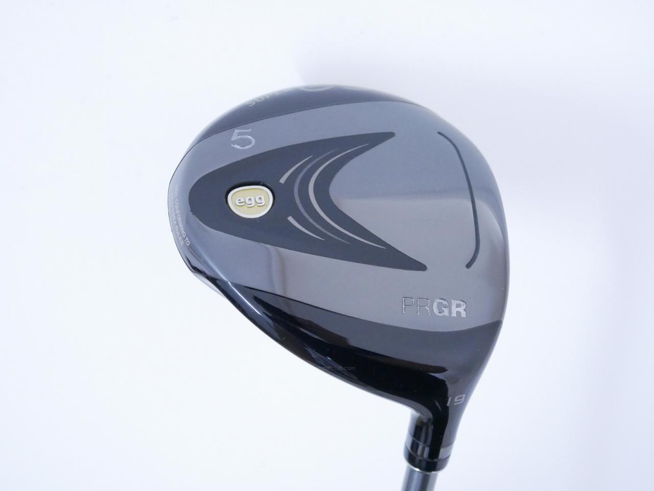 Fairway Wood : PRGR : หัวไม้ 5 PRGR Super Egg (รุ่นปี 2023 หน้าเด้งเกินกฏ COR 0.84 หายากมาก) Loft 19 ก้าน M-37 Flex R