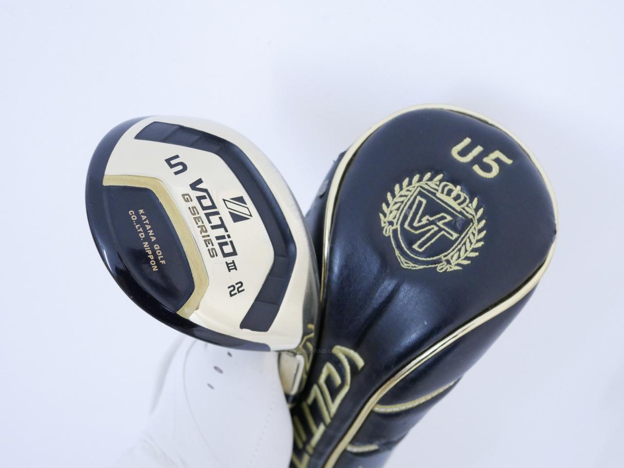 Fairway Wood : Katana : ไม้กระเทย Katana Voltio III G Series (ออกปี 2015) Loft 22 ก้าน Tour AD VJ-5U Flex R