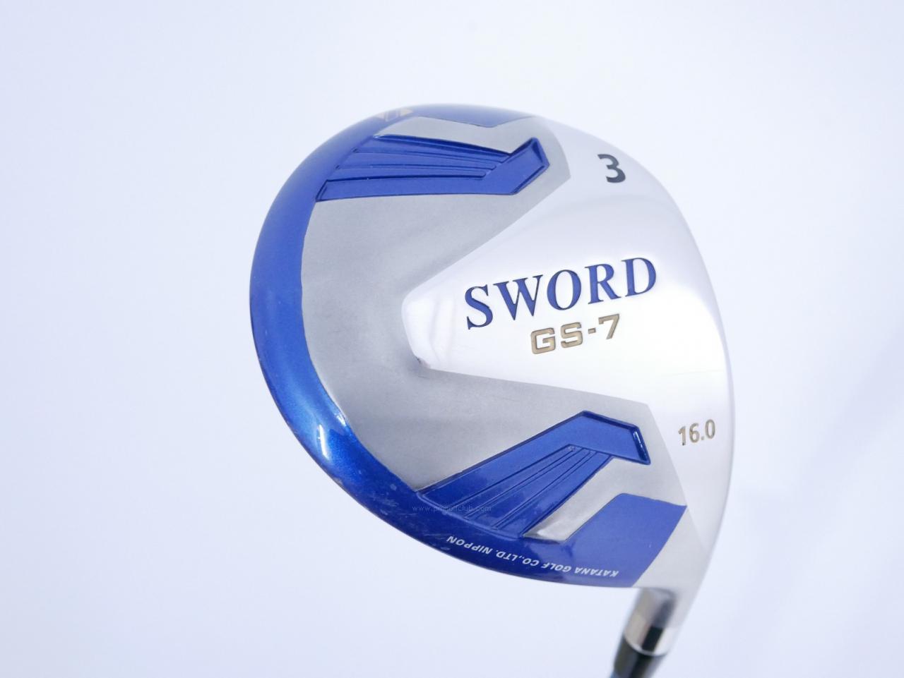 Fairway Wood : Katana : หัวไม้ 3 Katana Sword GS-7 (มี Offset กันลูกบานออกขวา) Loft 16 ก้าน Fujikura Speeder Five Flex R