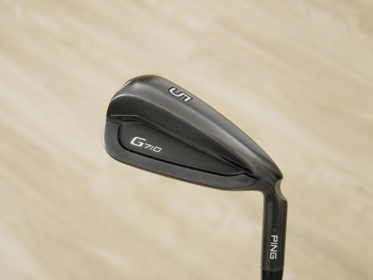 Iron set : Ping : เหล็ก Ping G710 (ปี 2021 Japan Spec. ใบใหญ่ ง่ายที่สุด ไกลที่สุดของ Ping) Loft 21.5 ก้านเหล็ก NS Pro Zelos 7 Flex R