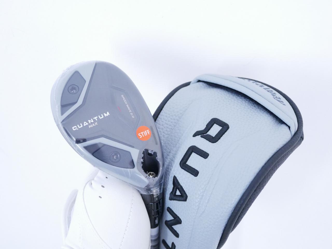 Fairway Wood : callaway : **ของใหม่ ยังไม่แกะพลาสติก** ไม้กระเทย Callaway Quantum Max (รุ่นล่าสุด ออกปี 2026) Loft 24 ก้าน Athlemax 80 Flex S