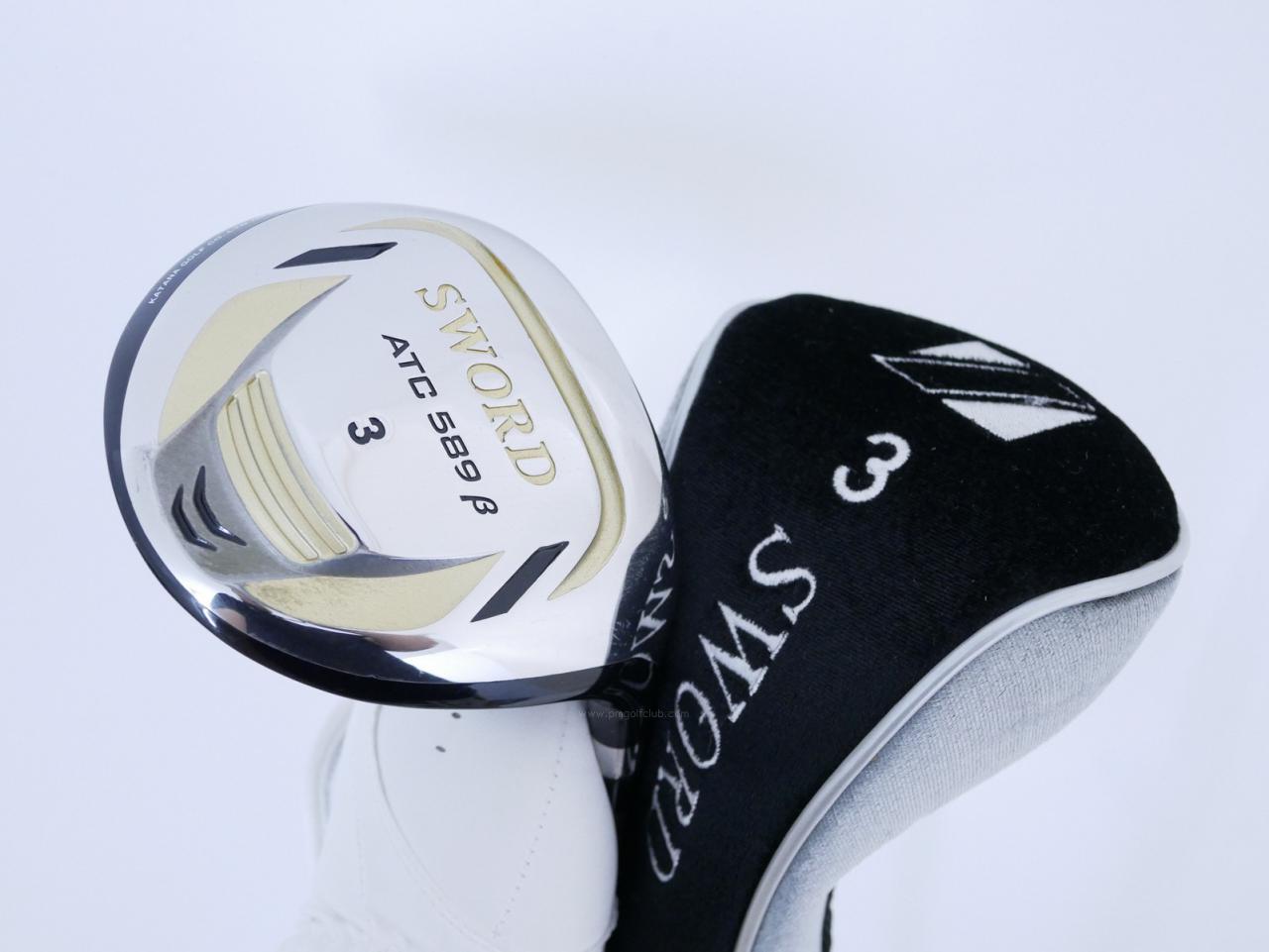 Fairway Wood : Katana : หัวไม้ 3 Katana Sword ATC-589b (ปี 2017) Loft 16 ก้าน Fujikura Speeder 589b Flex R
