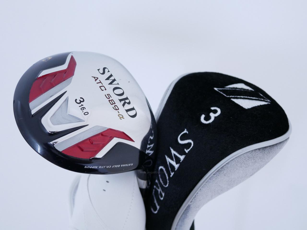 Fairway Wood : Katana : หัวไม้ 3 Katana Sword ATC-589a (ปี 2015) Loft 16 ก้าน Speeder 589 Flex R