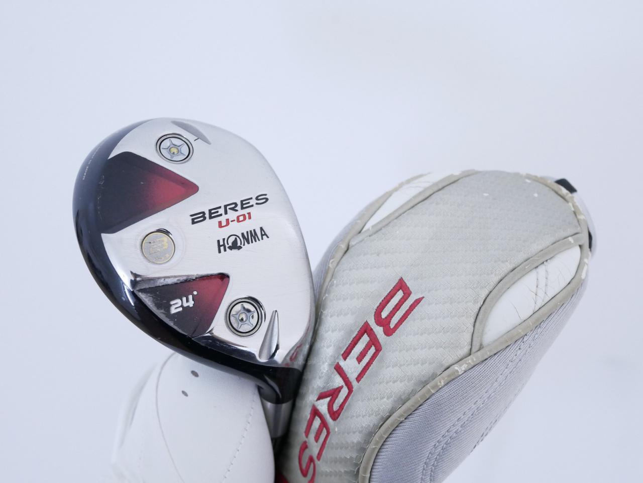 Fairway Wood : Honma : **ก้าน 3 ดาว** ไม้กระเทย Honma Beres U-01 Loft 24 ก้าน ARMRQ 6 (49) Flex R (3 ดาว)