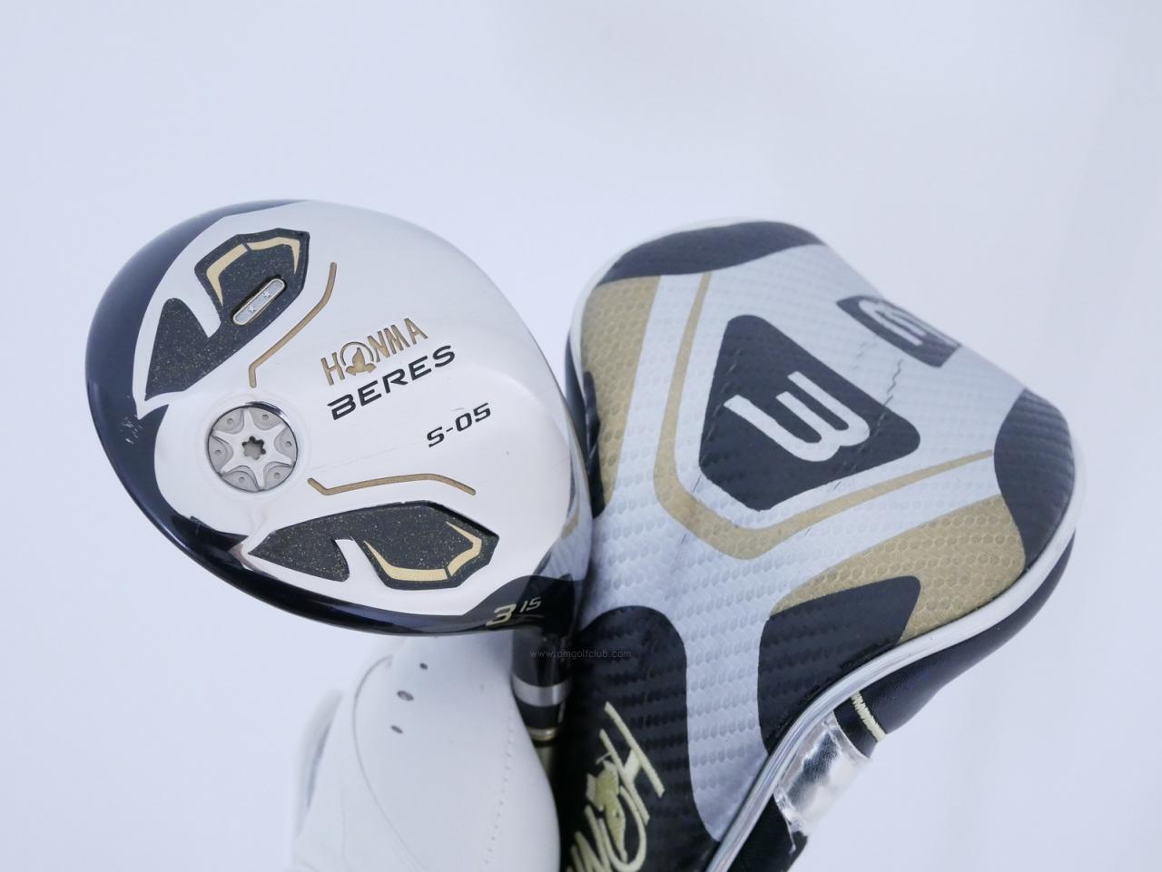 Fairway Wood : Honma : หัวไม้ 3 Honma Beres S-05 (รุ่นปี 2017) Loft 15 ก้าน ARMRQ ∞ (48) FLex R (2 ดาว)