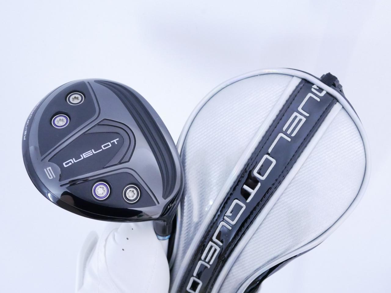 Fairway Wood : Other Brand : หัวไม้ 5 Quelot RE Black (ปี 2024) Loft 19 สุดยอดก้าน Design Tuning Mobius EQ FX Flex R