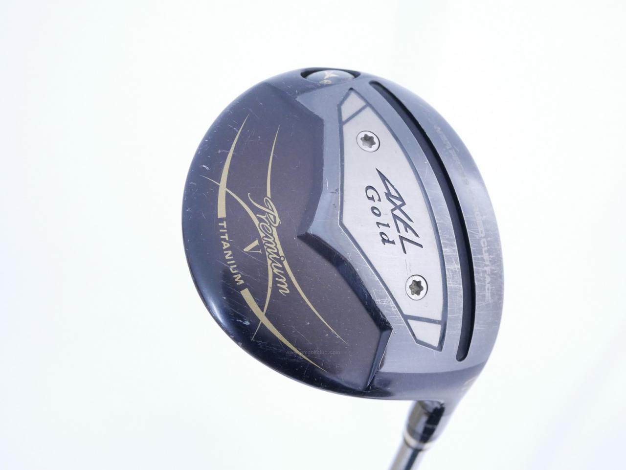 Fairway Wood : Tsuruya : หัวไม้ 3 Tsuruya AXEL Gold Premium 5 (รุ่นปี 2023 ตัวท๊อป เด้งเกินกฏ ของใหม่ 2 หมื่นกว่า) Loft 15 Flex R
