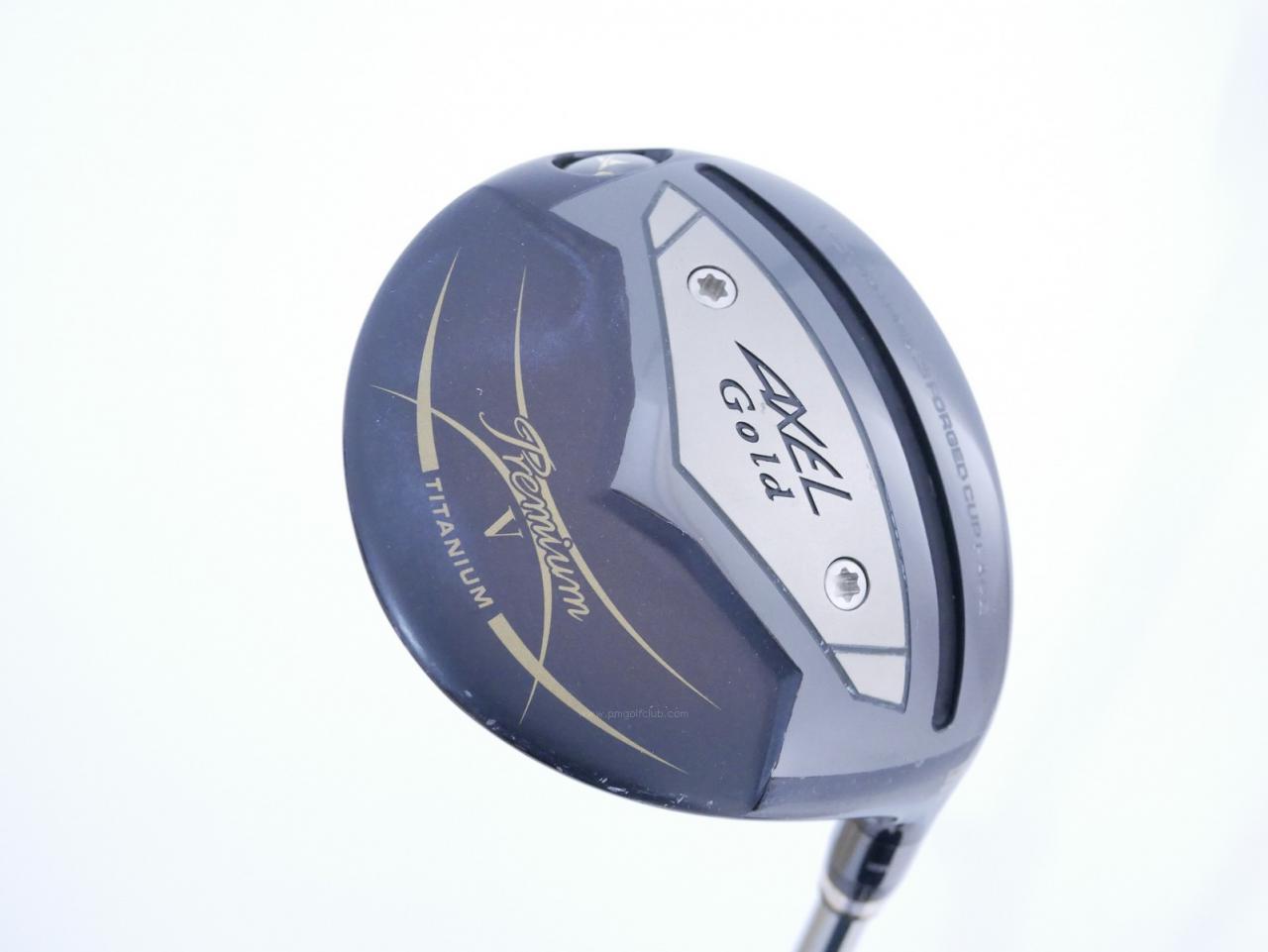Fairway Wood : Tsuruya : หัวไม้ 5 Tsuruya AXEL Gold Premium 5 (รุ่นปี 2023 ตัวท๊อป เด้งเกินกฏ ของใหม่ 2 หมื่นกว่า) Loft 18 Flex R