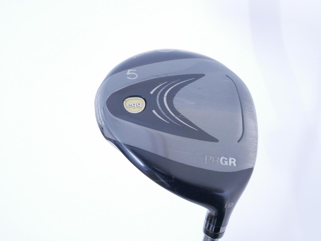 Fairway Wood : PRGR : หัวไม้ 5 PRGR Super Egg (รุ่นปี 2023 หน้าเด้งเกินกฏ COR 0.84 หายากมาก) Loft 19 ก้าน M-35 Flex R2