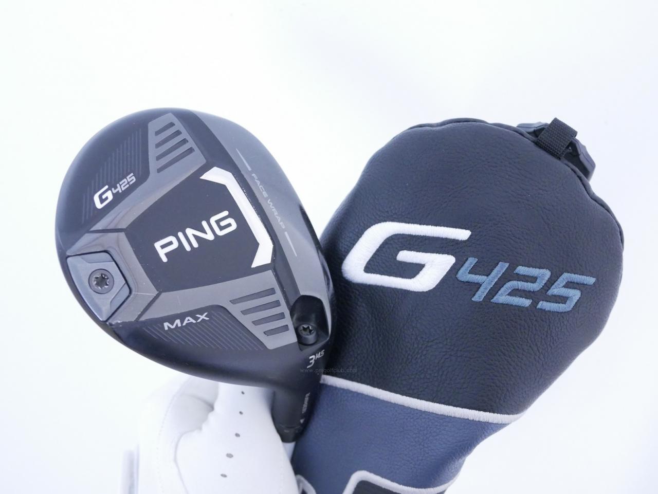 Fairway Wood : Ping : หัวไม้ 3 Ping G425 Max (รุ่นปี 2022) Loft 14.5 ก้าน Fujikura Speeder 569 Evolution VII Flex S