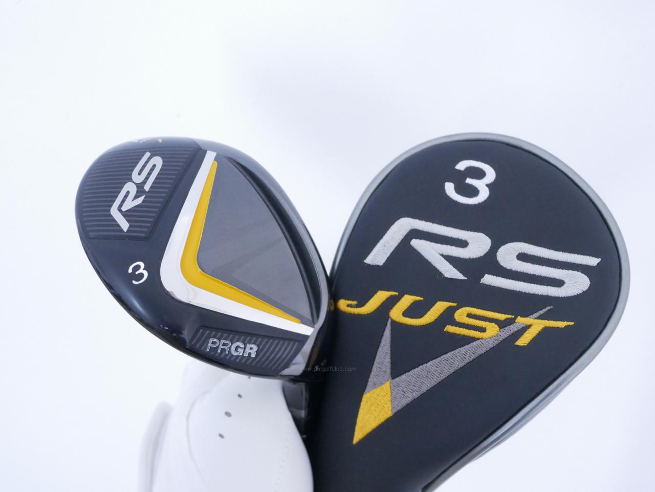 Fairway Wood : PRGR : ไม้กระเทย PRGR RS JUST (รุ่นปี 2024) Loft 19 ก้านเหล็ก NS Pro 85 Flex SR (M-40)