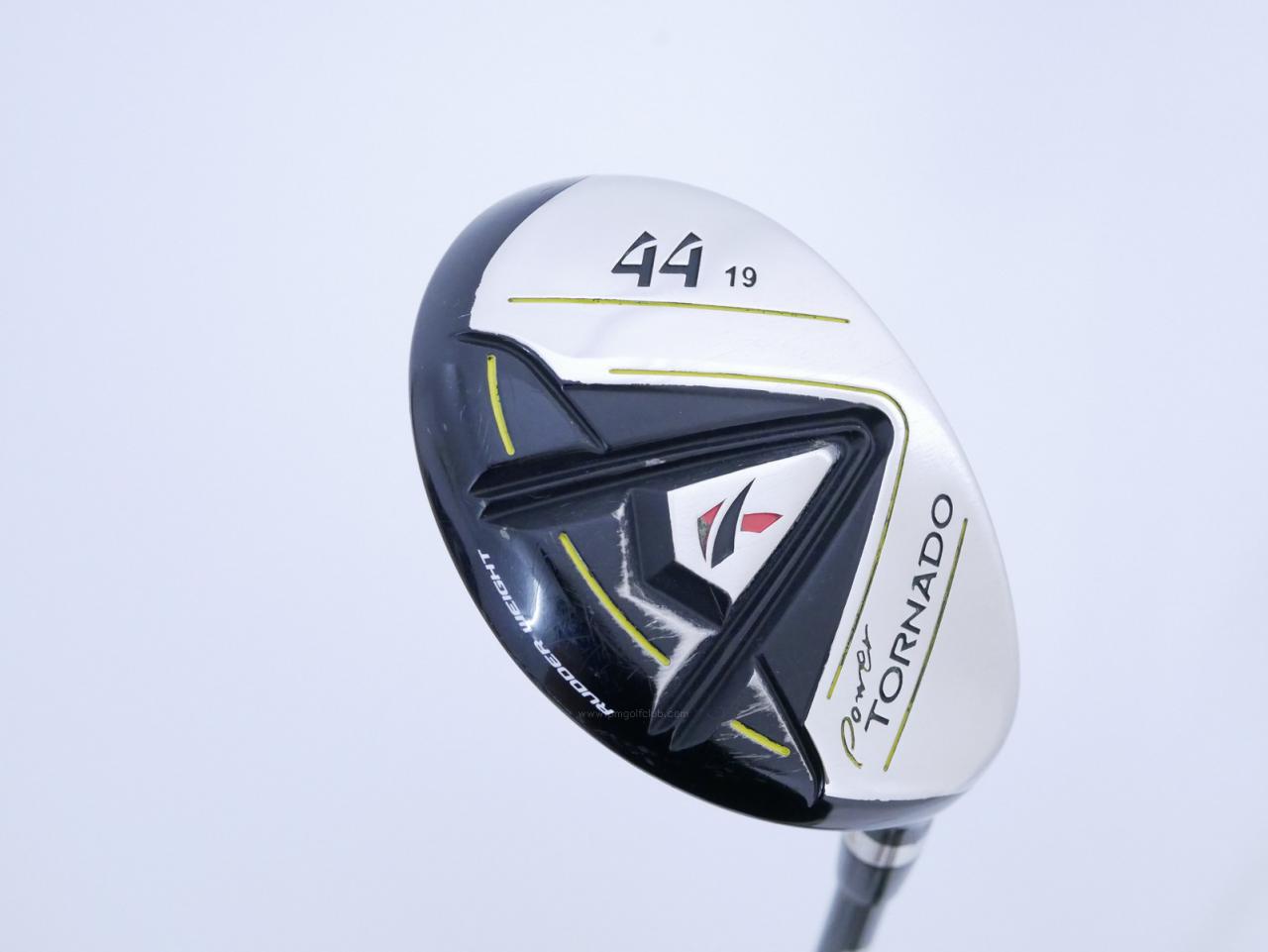 Fairway Wood : Kasco : ไม้กระเทย Kasco Power Tornado SharpShooter 44 (ปี 2018) Loft 19 Flex S