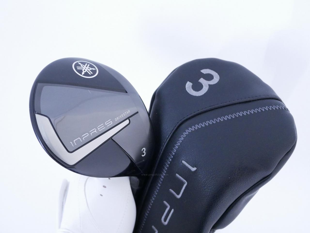 Fairway Wood : Yamaha : หัวไม้ 3 Yamaha Inpres DriveStar (รุ่นล่าสุด ปี 2025 ตีไกลมากๆ) Loft 15 ก้าน Fujikura Speeder NX M425f Flex SR