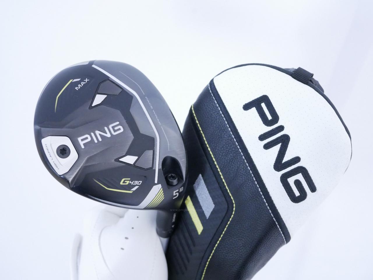 Fairway Wood : Ping : หัวไม้ 5 Ping G430 MAX (รุ่นปี 2024) Loft 18 ก้าน Fujikura HL35 Flex R2