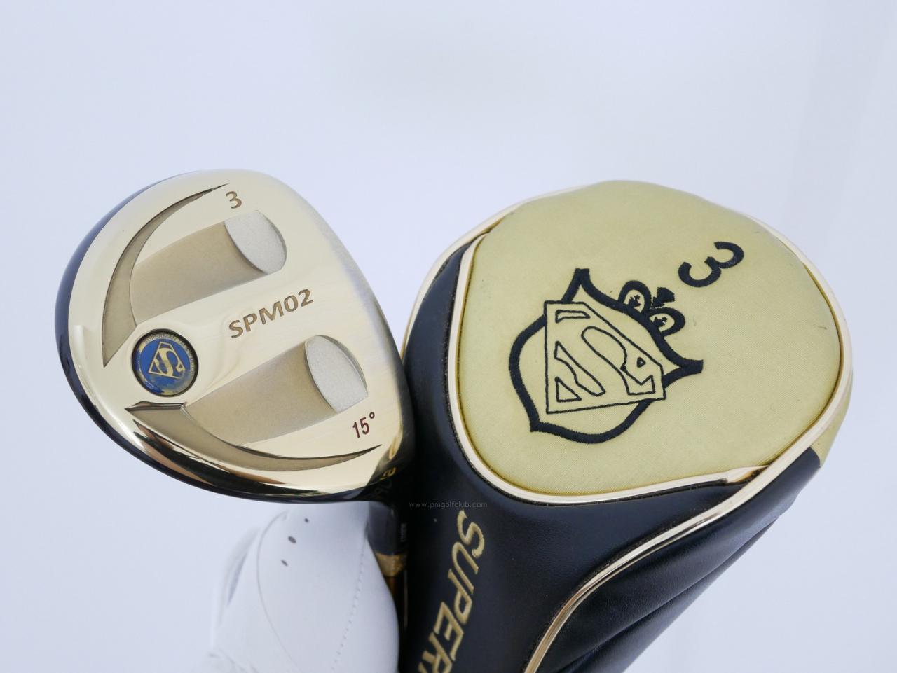 Fairway Wood : Other Brand : หัวไม้ 3 Superman SPM02-FW (หายากก) Loft 15 ก้านกราไฟต์ Flex R2