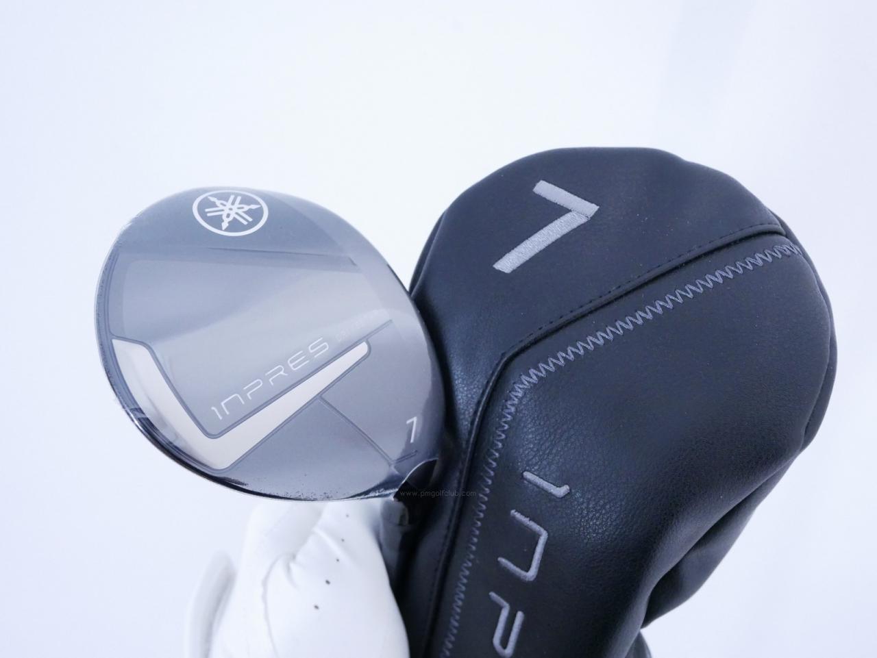 Fairway Wood : Yamaha : **ของใหม่ ยังไม่แกะพลาสติก** หัวไม้ 7 Yamaha Inpres DriveStar (รุ่นล่าสุด ปี 2025 ตีไกลมากๆ) Loft 19 ก้าน Fujikura Speeder NX M425f Flex R