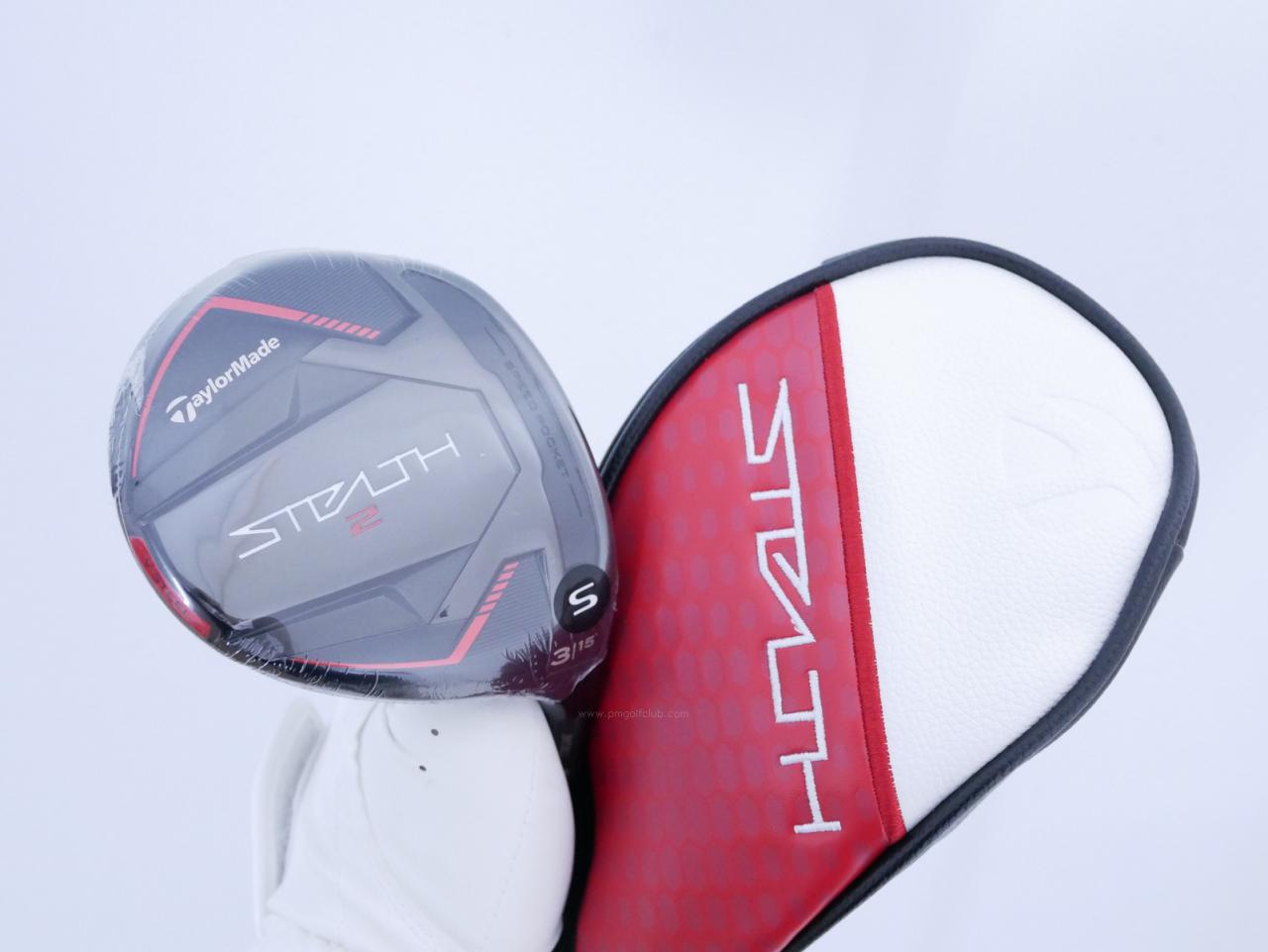 Fairway Wood : Taylormade : **ของใหม่ ยังไม่แกะพลาสติก** หัวไม้ 3 Taylormade Stealth 2 (ออกปี 2023) Loft 15 ก้าน Fujikura Speeder NX 60 Flex S