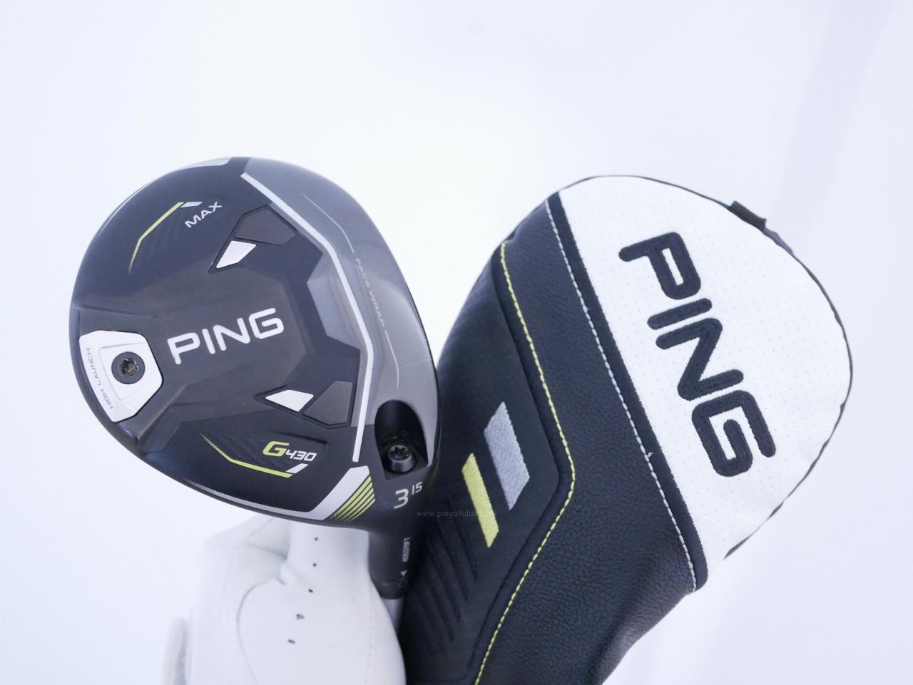 Fairway Wood : Ping : หัวไม้ 3 Ping G430 MAX (ปี 2024) Loft 15 ก้าน Fujikura HL35 Flex R2