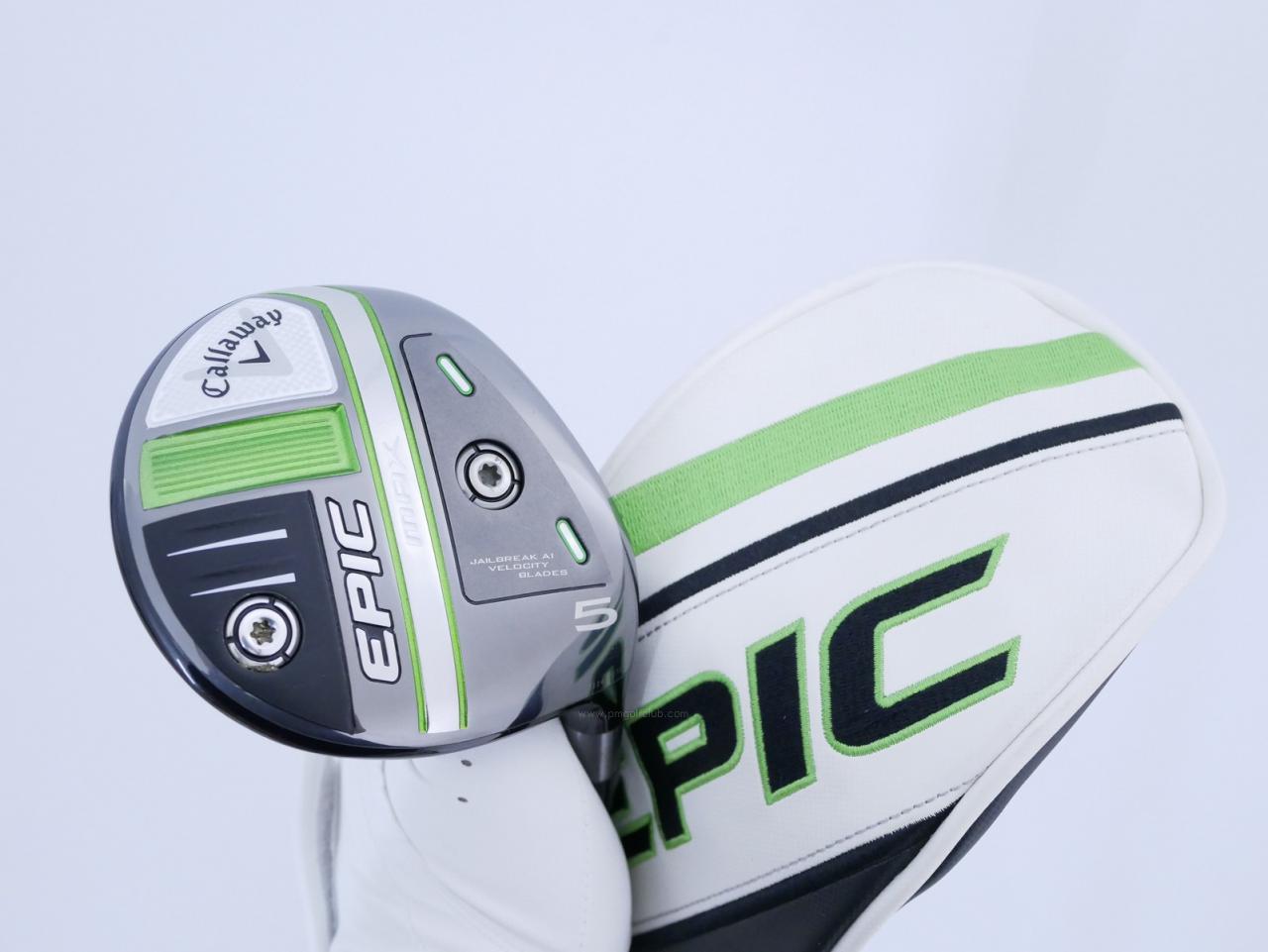 Fairway Wood : callaway : หัวไม้ 5 Callaway EPIC MAX (รุ่นปี 2021) Loft 18 ก้าน Mitsubishi Diamana 40 Flex SR