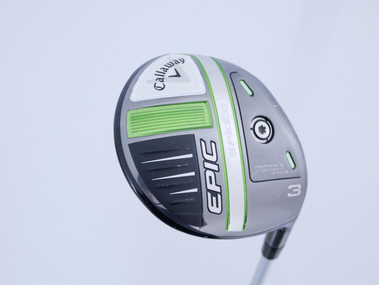 Fairway Wood : callaway : หัวไม้ 3 Callaway EPIC Speed (รุ่นปี 2021) Loft 15 ก้าน Fujikura Speeder Evolution VII FW 60 Flex S